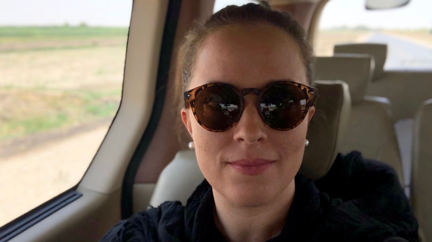 Laurie Druelle de retour de Mossoul détruite par les bombes