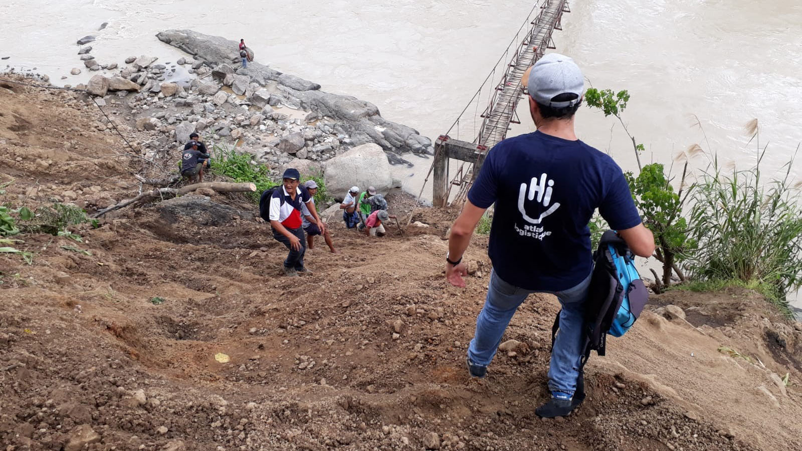 Photo de l'impact du typhon Mangkhut suite à la mission d'évaluation menée par HI dans la province de Kalinga (région Cordillère).