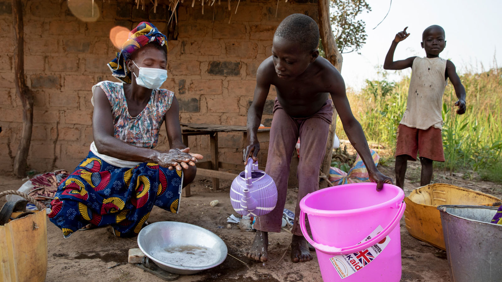 Projet Synergies près de Damara, dans le village de Tagoro en République Centrafricaine