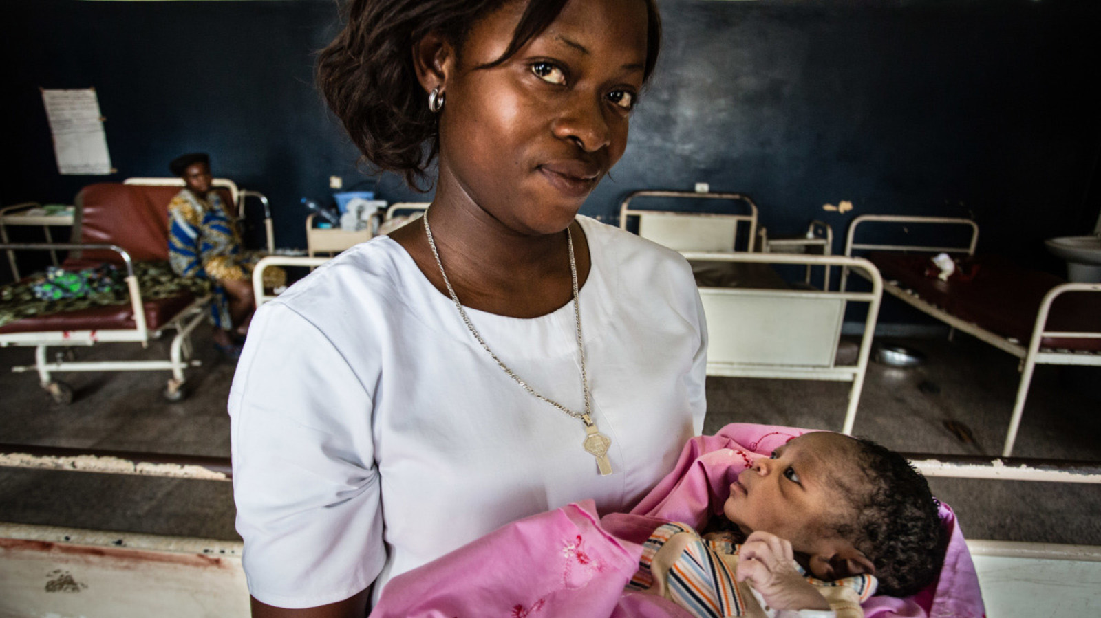 Centre de santé mère et enfant de Bumbu, en RDC