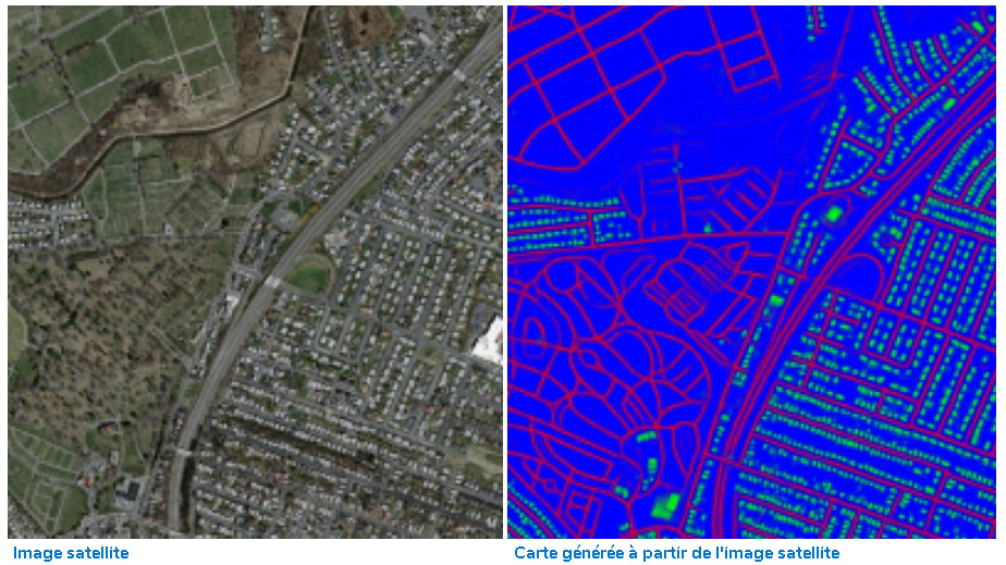 Grâce à la technologie, il est plus facile de cartographier des zones à partir d'images satellites