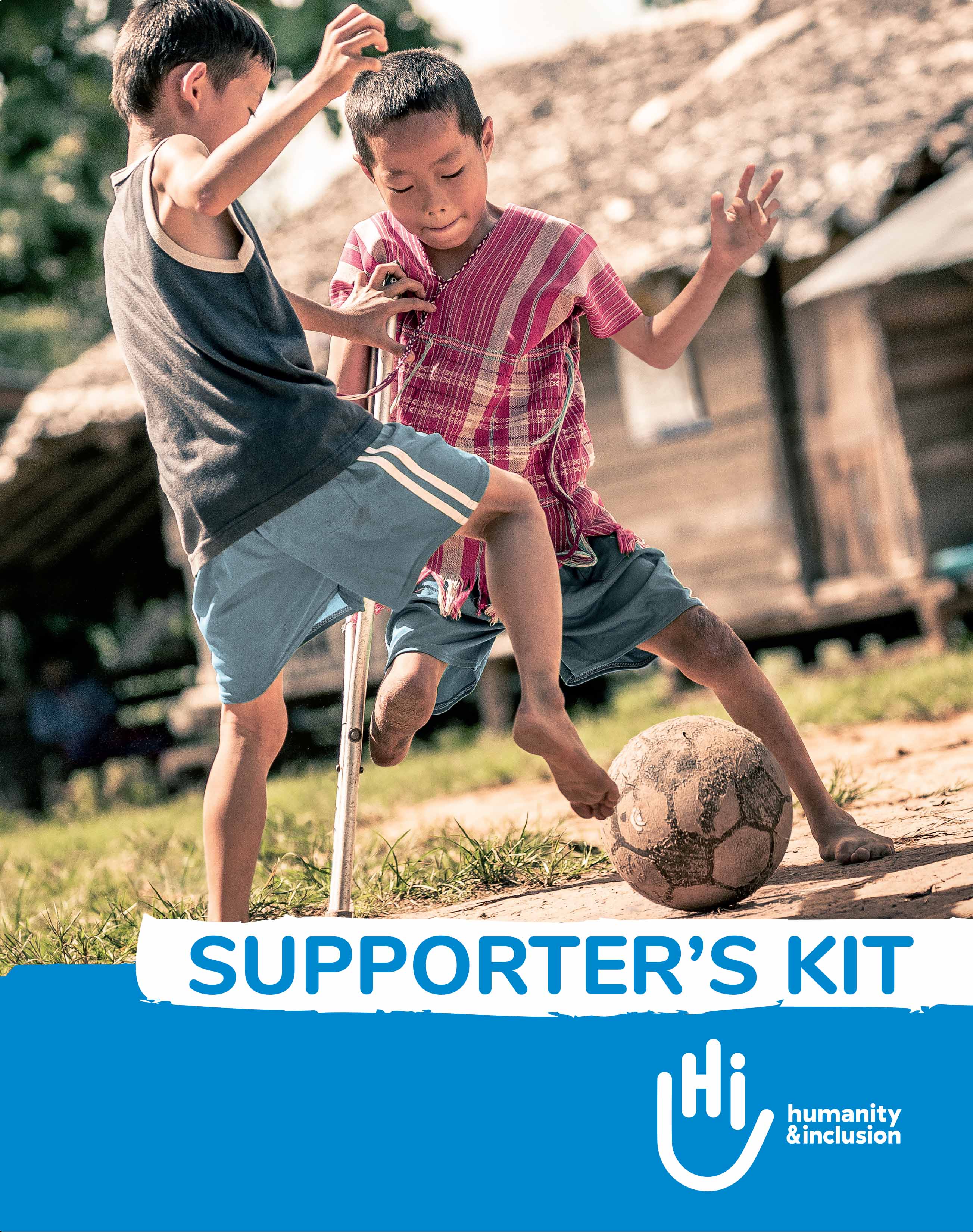 Humanity & Inclusion Canada Supporter's kit