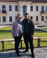 Natalia and Konstantin, both from the Donestsk region, now run a refuge for vulnerable people.