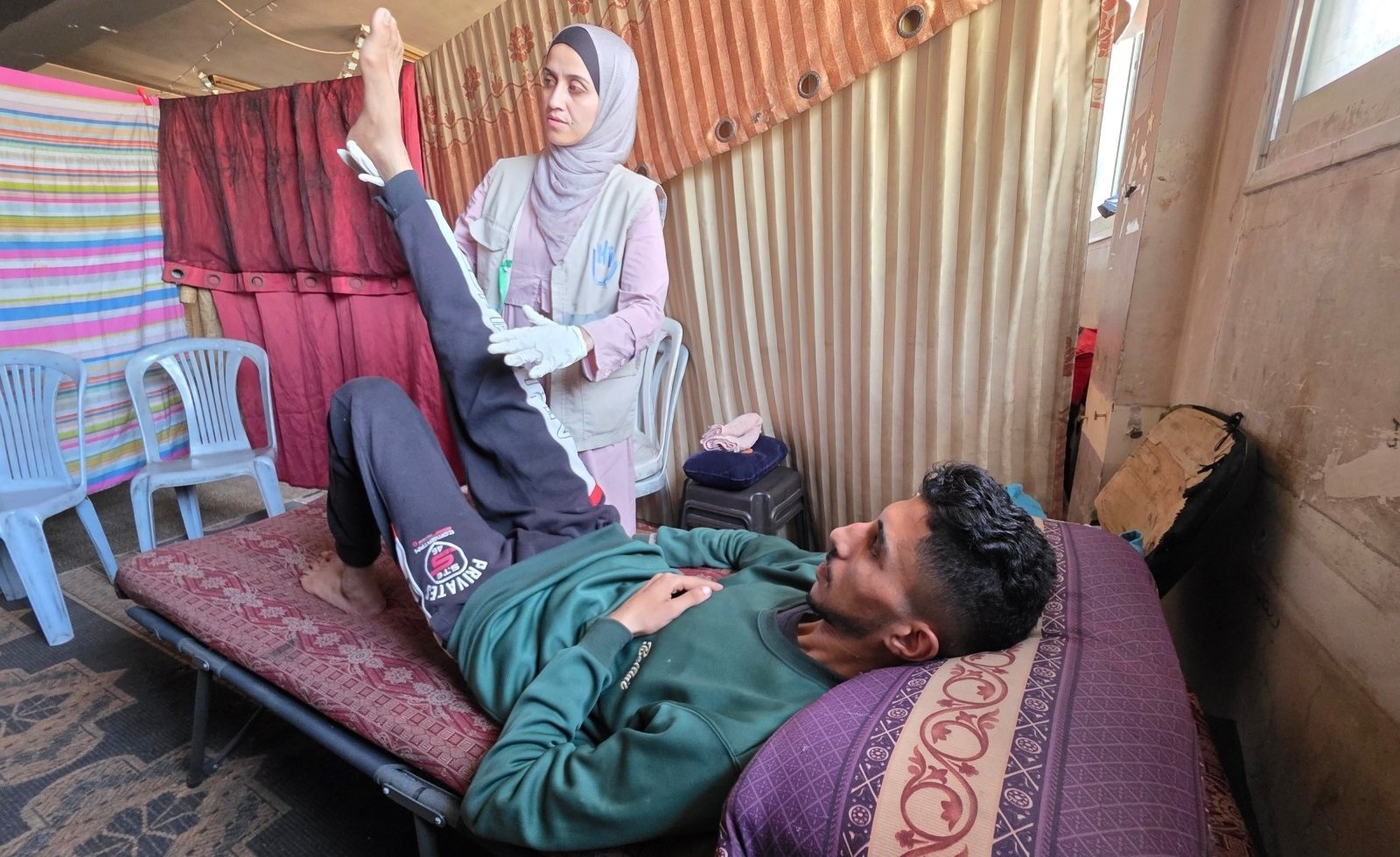 Ahmed : des bombardements à la convalescence 