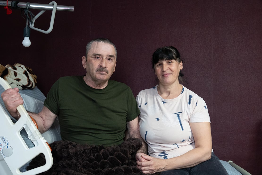 "We are moving forward together": how Mariia and Serhii support each other in the war 