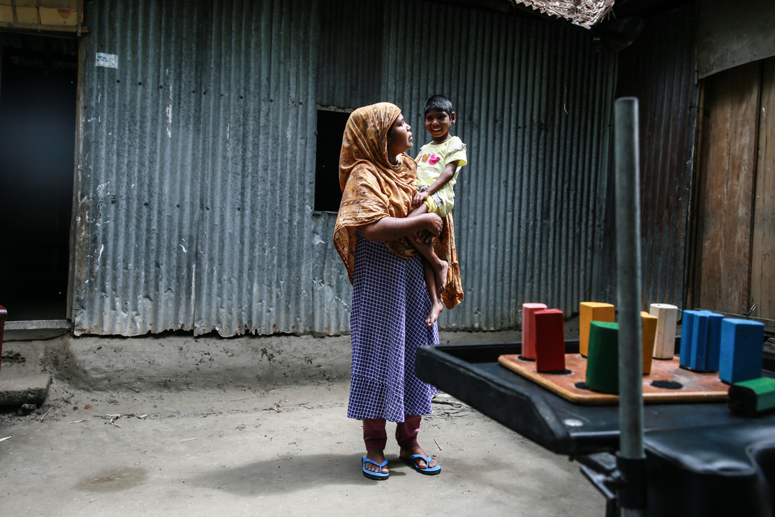 Sokhina and Rozina: the road to independence for a mother and her disabled daughter 