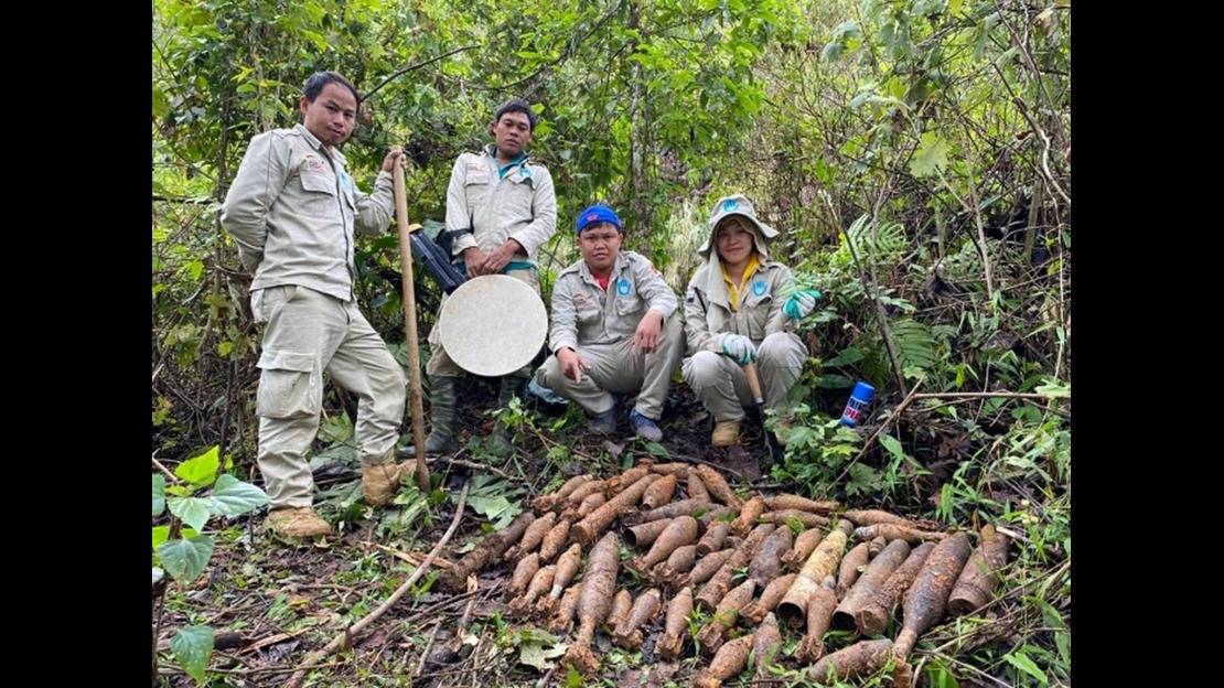 HI clears over 260,000 m² of Laos farmland of deadly munitions