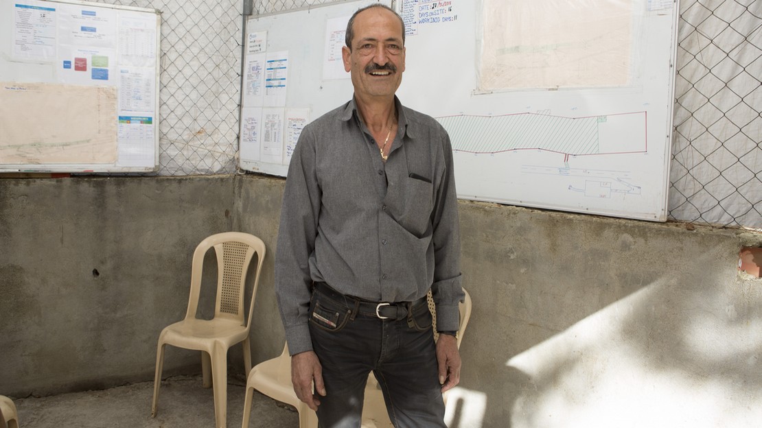 Albert, maire de Mazraat Assaf 