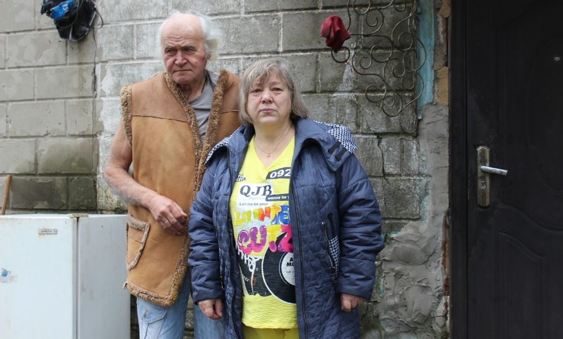 Lyudmyla, aged 63, has experienced 10 years of war