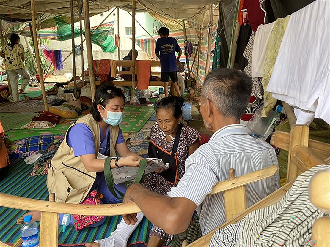 Myanmar, 3 mois après le séisme  