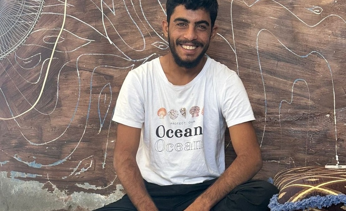 Mohammad Talij at his place 