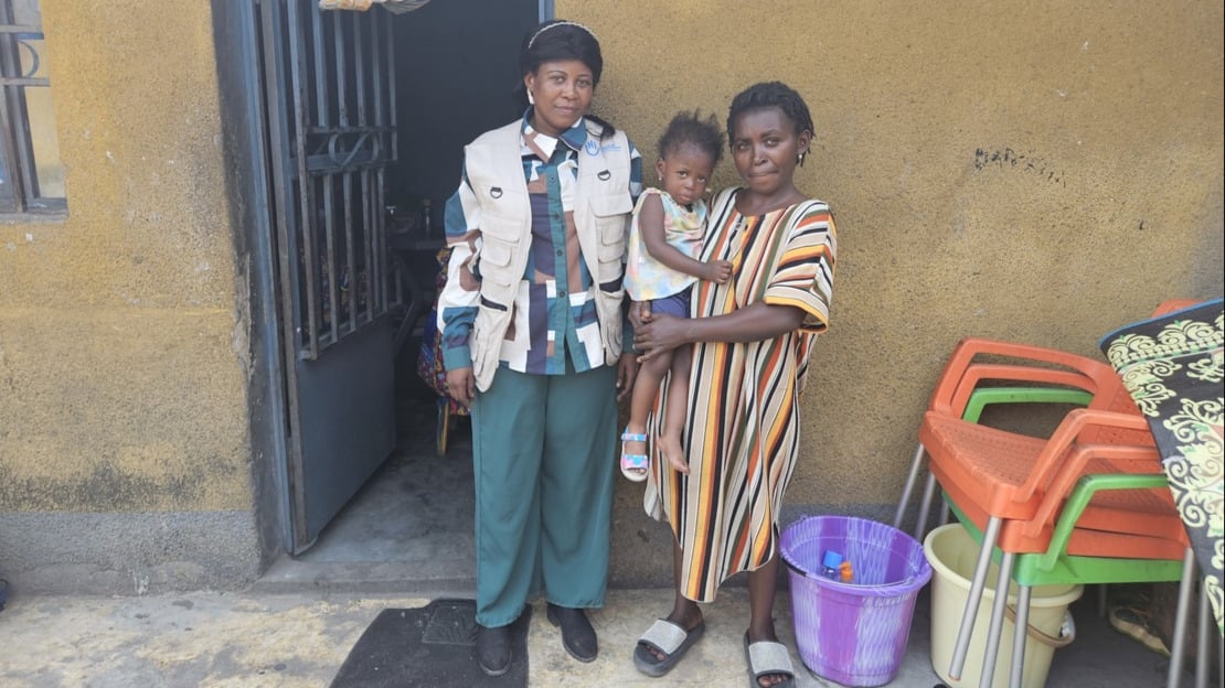 In the DRC, HI supports access to health services for children and their parents