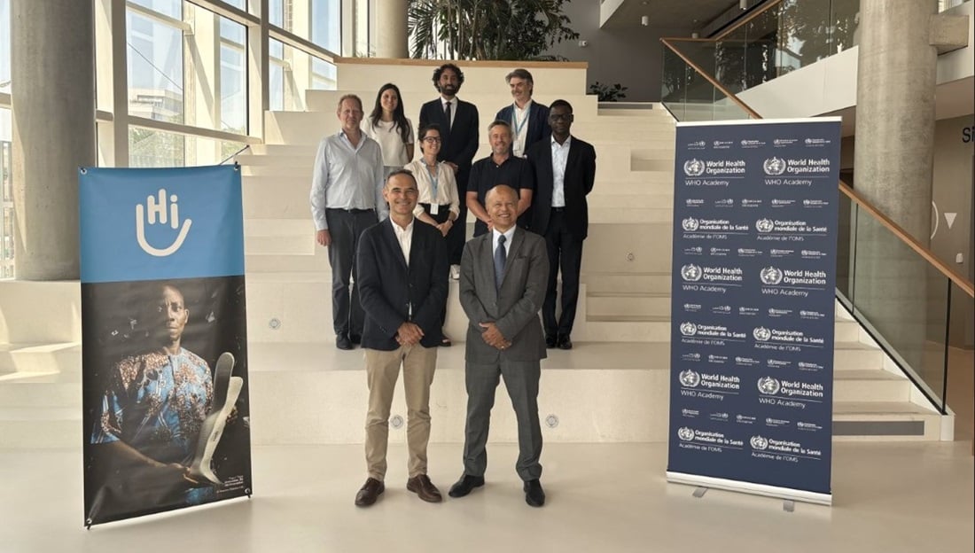 HI signe un accord de collaboration avec l’Académie de l’OMS
