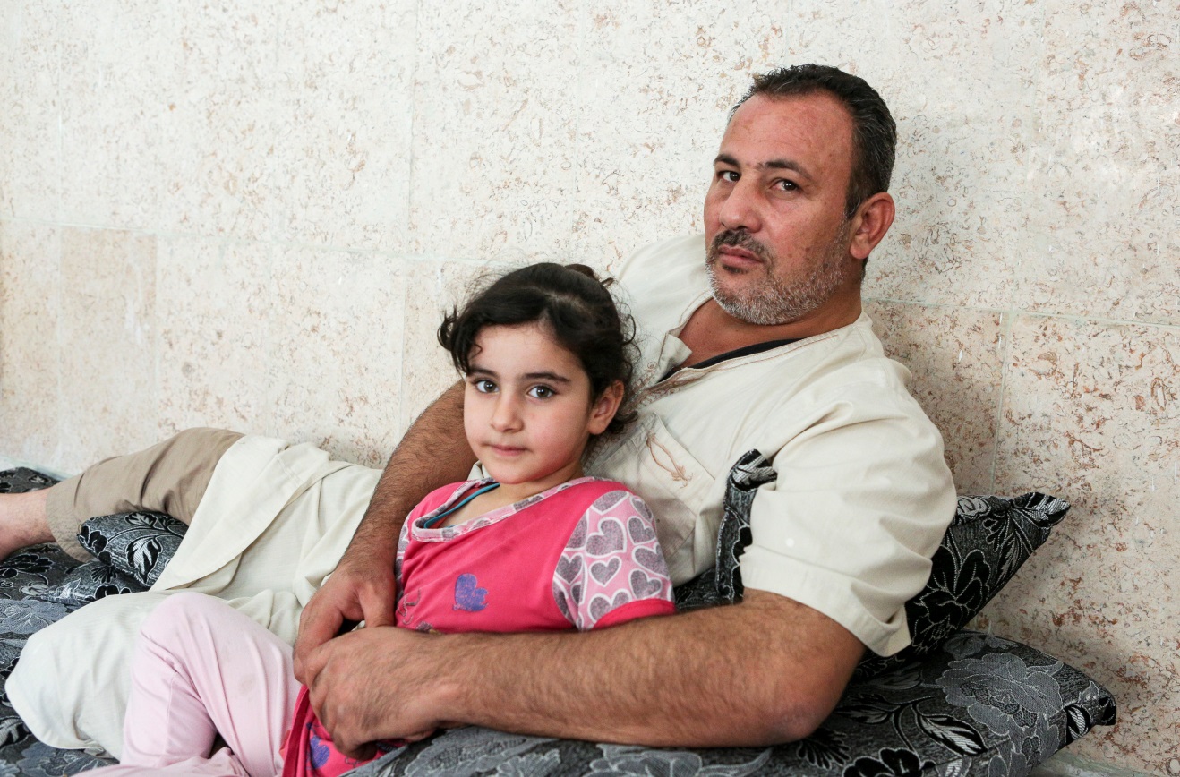 Zyad, réfugié syrien en Jordanie, ne peut plus se déplacer à cause d'un arthrose invalidante