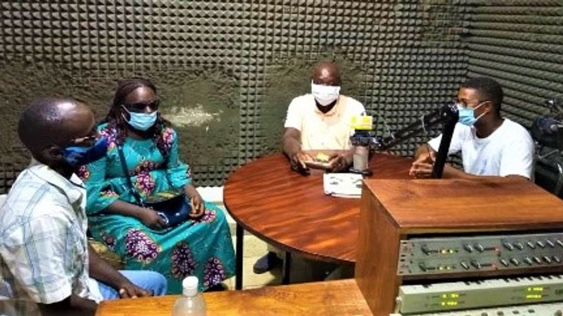 Session du programme radio de sensibilisation au Covid-19