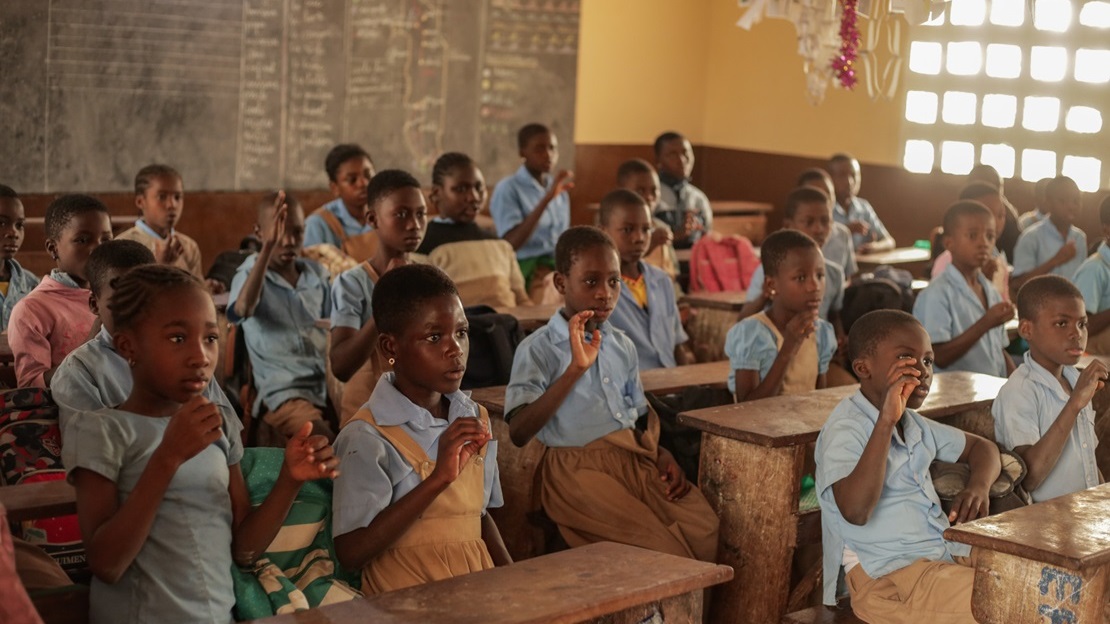 A classroom in Togo © Orivas Prod / HI 