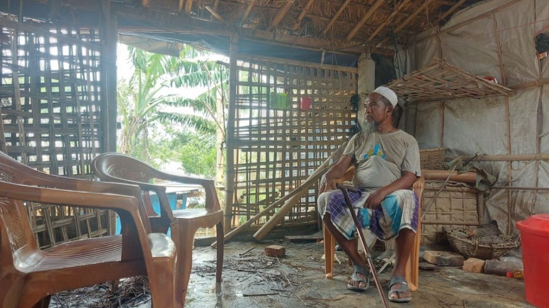 Abdur, Rohingya's refugee, lost everything after Mocha cyclone