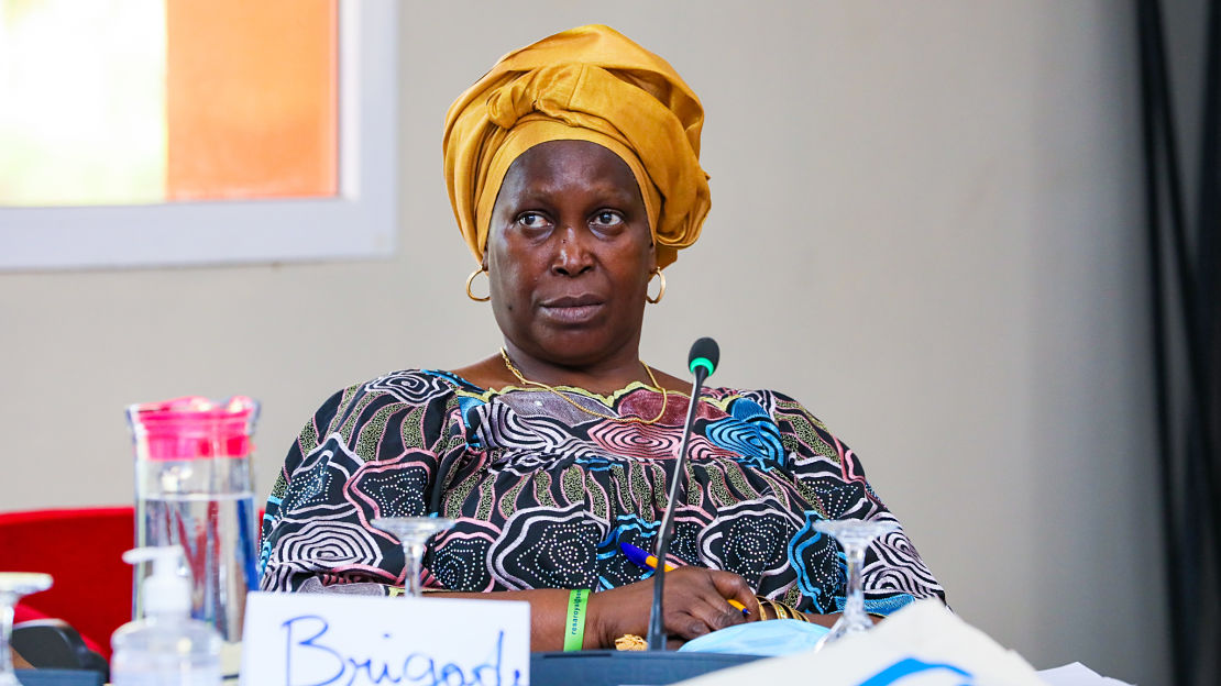 Photo of Awa Siré Touré, who fight with the help of HI for women with disabilities autonomy.