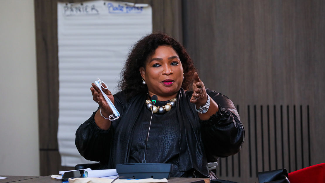 Portrait de Khadidiatou Ba, Présidente du Comité départemental des femmes de la Fédération sénégalaise des associations de personnes handicapées.